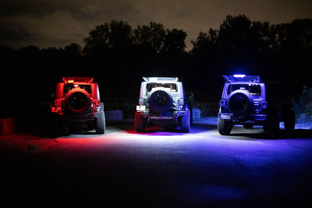 Brawlee Silicone  Interior Bluetooth Light Bar with Remote By Done Right  . Fits All Jeep Wranglers Hardtop Models  of , , , , , ,  from 1987 -2023.
