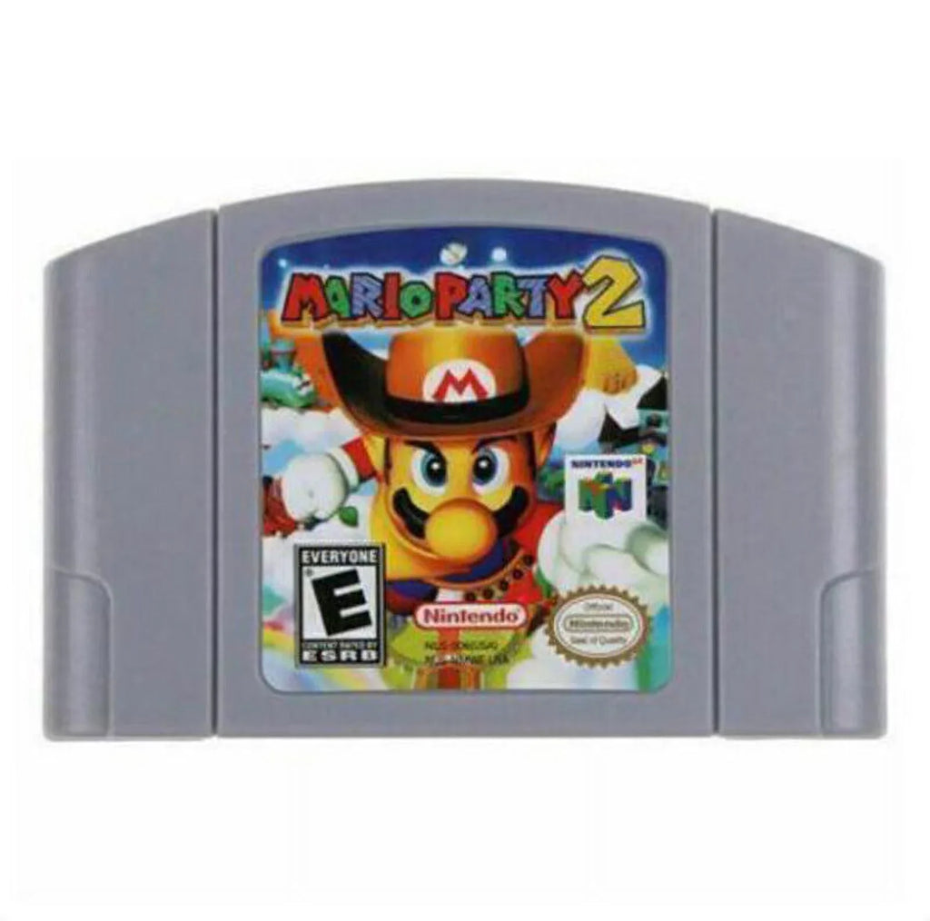 Mario Kart 64 Smash Bros Party 1 2 3 GoldenEye 007 Video Game For Nintendo
