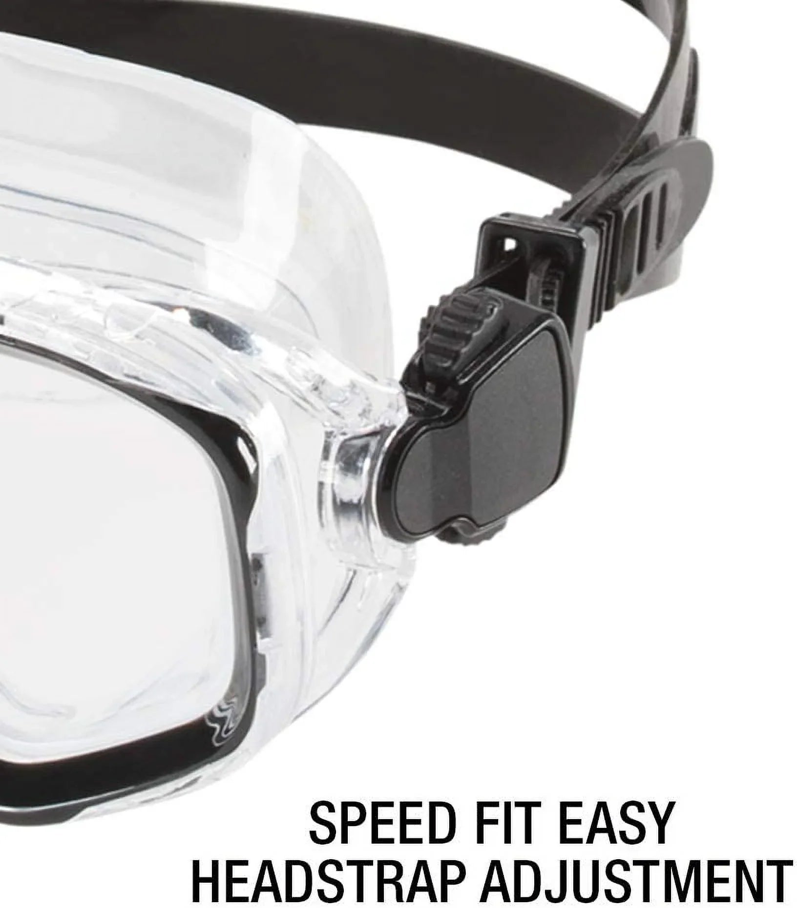 Speedo Swim Adult Recreation Dive Mask Snorkeling Swimming Goggles Blue