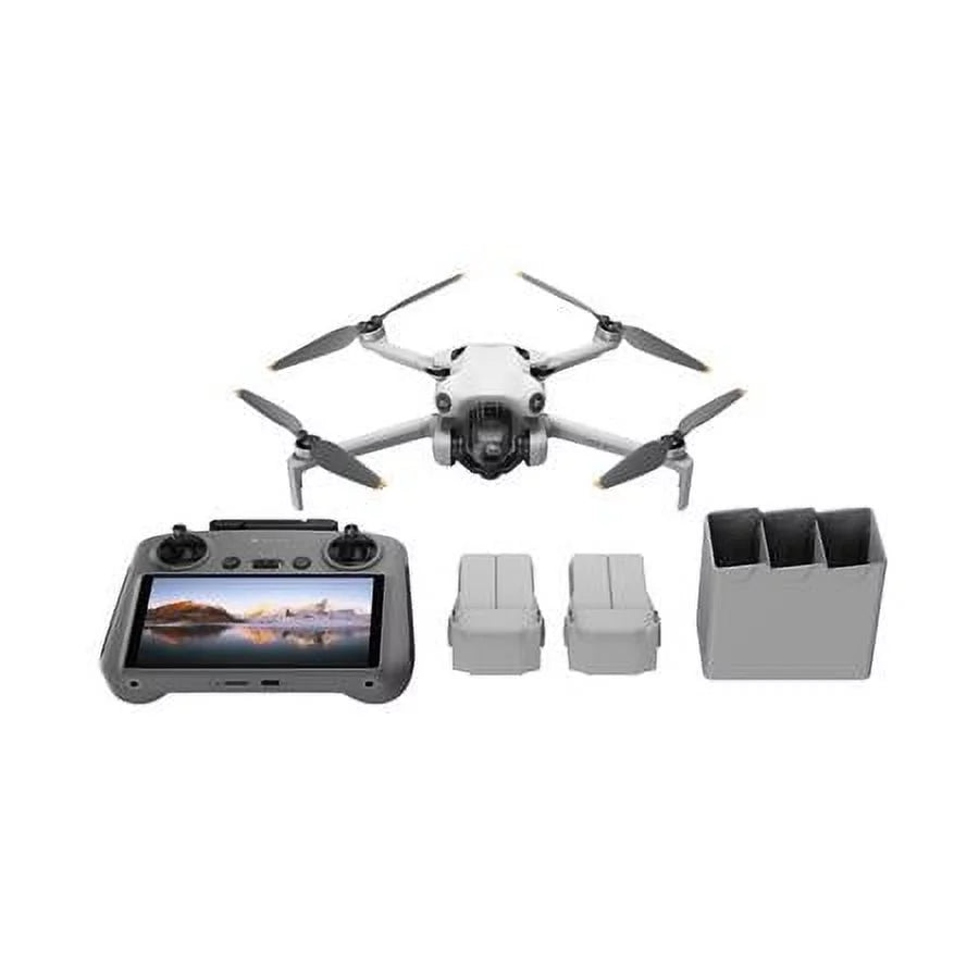 Mini 4 Pro Drone Fly More Combo Plus, Bundle with Care Refresh 2-Year Plan, Shoulder Bag and Claw Lanyard Mounting System
