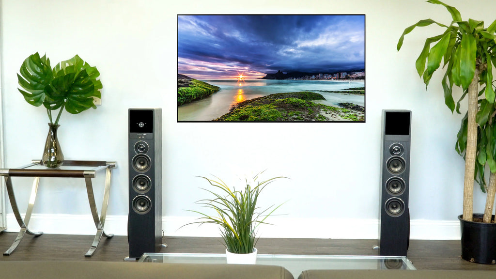 Tower Speaker Home Theater System w/Sub For Sony Smart Television -Black