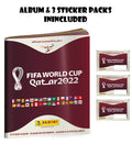 Panini Fifa World Cup Qatar 2022 Album With 3 Sticker Packs Included (Soft Cover)