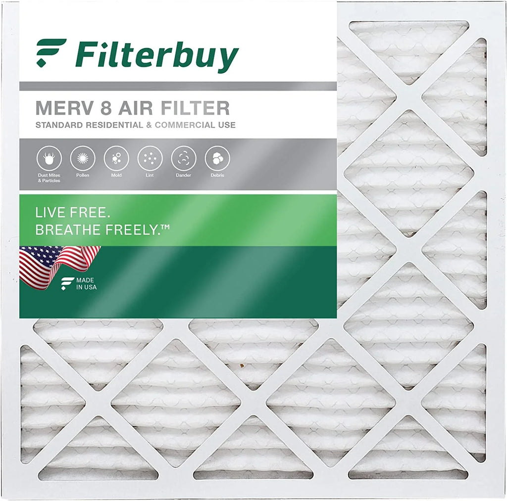 Filterbuy 30x30x1  8 Pleated   Furnace Air Filters (1-Pack)
