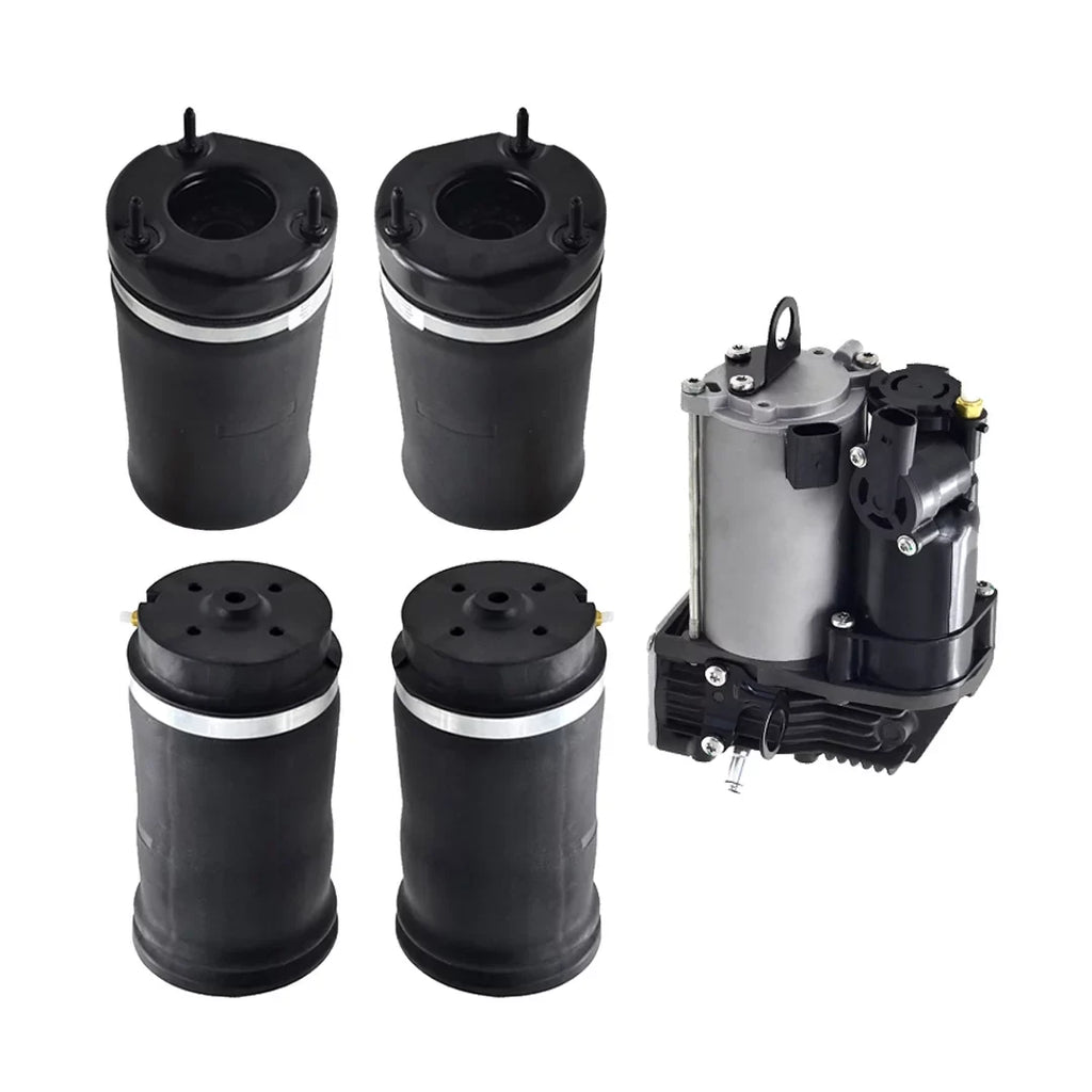 Full Set Front-Rear Air Suspension Spring-Air Suspension Compressor For 2006 2007 Mercedes-Benz