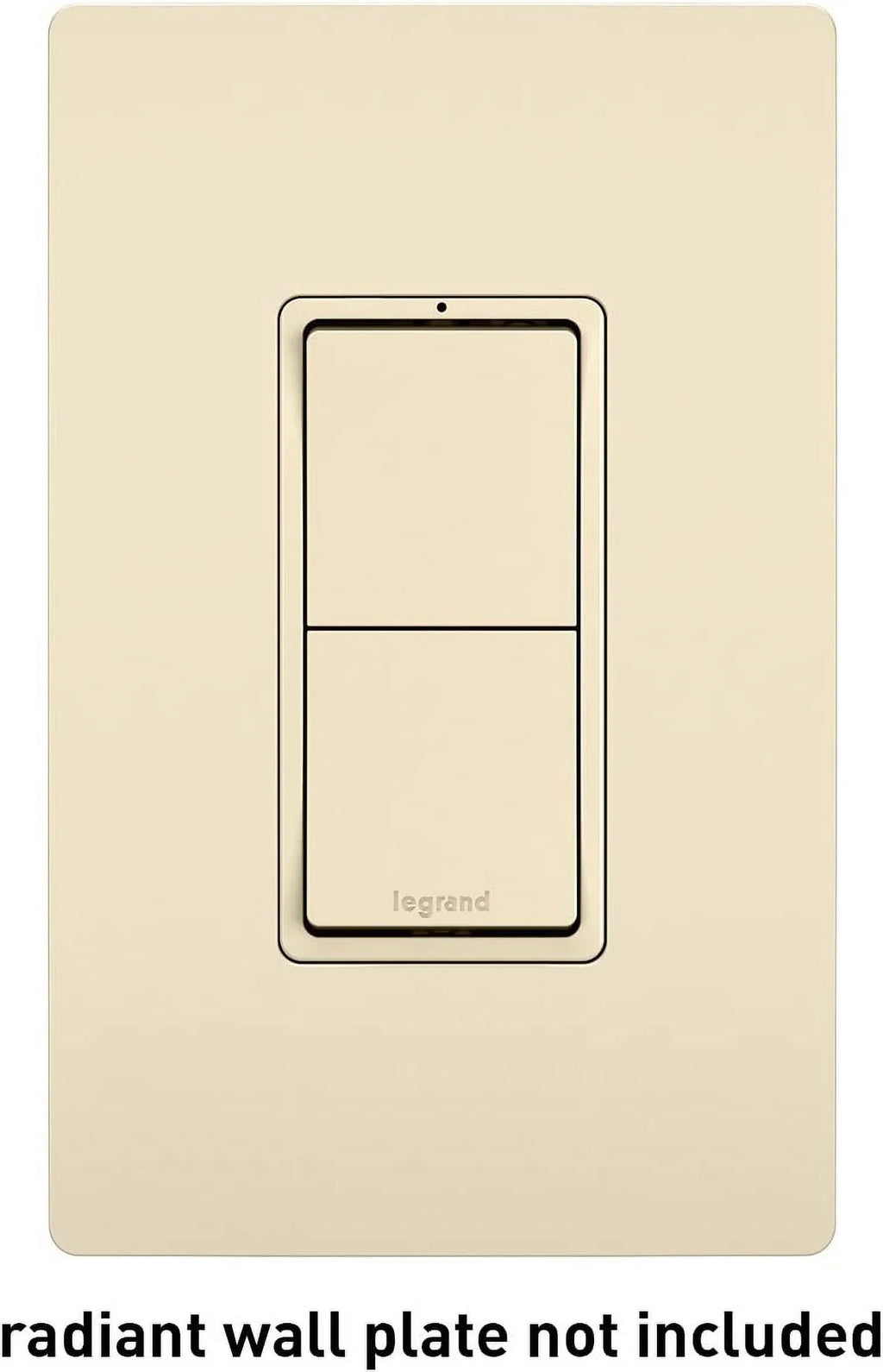 Legrand  Pass & Seymour Radiant 2 Single-Pole Switch, 15A, Light Almond - Quantity 6