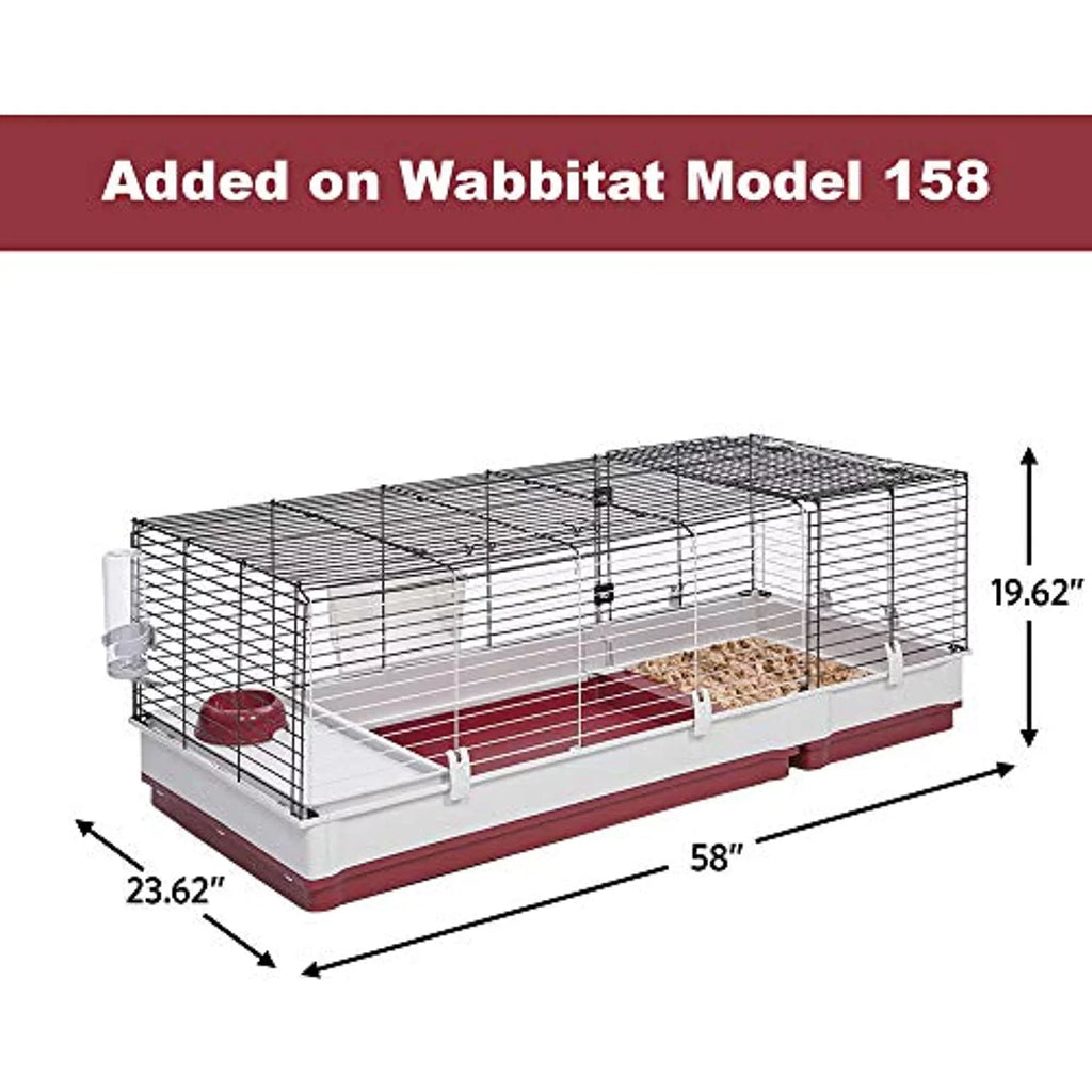 MidWest Homes For Pets 19.75 in. x 23.75 in. Wire Extension for Wabbitat Deluxe Rabbit Home