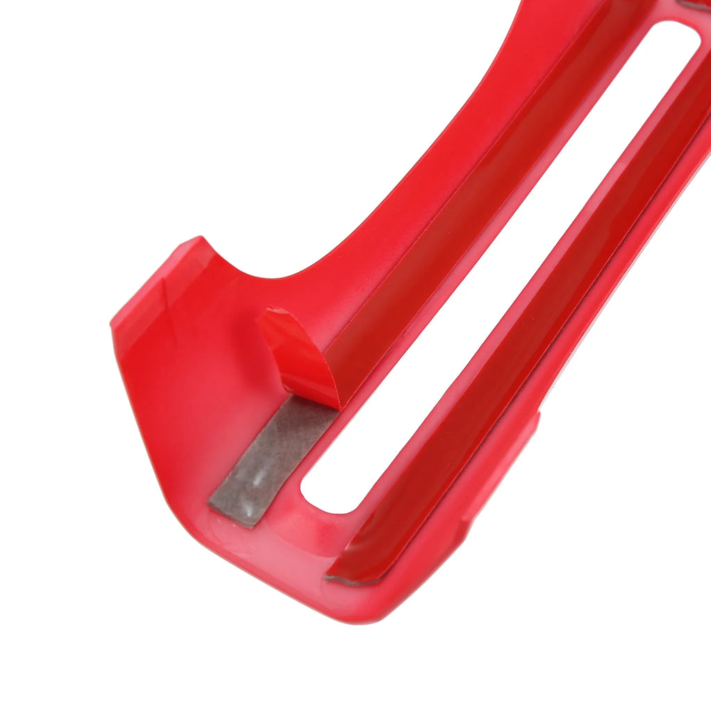 Red Door Handle Trim Cover Kit and Tailgate Handle Cover for Jeep Wrangler    2 & 4 Doors 2018-2021