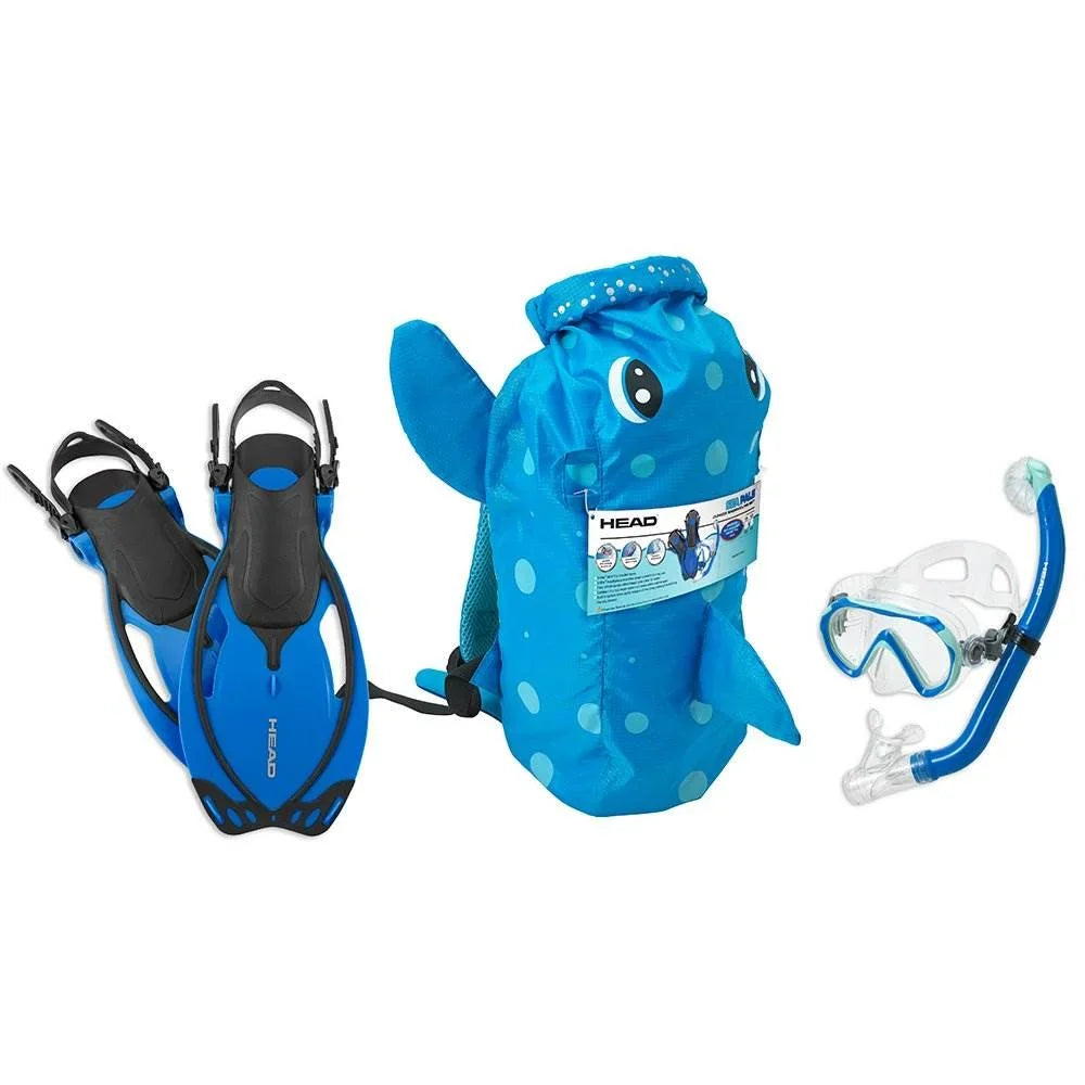 Sea Pals Jr. Kid's Children's Seal Snorkeling Swim Gear Set, Small/Medium