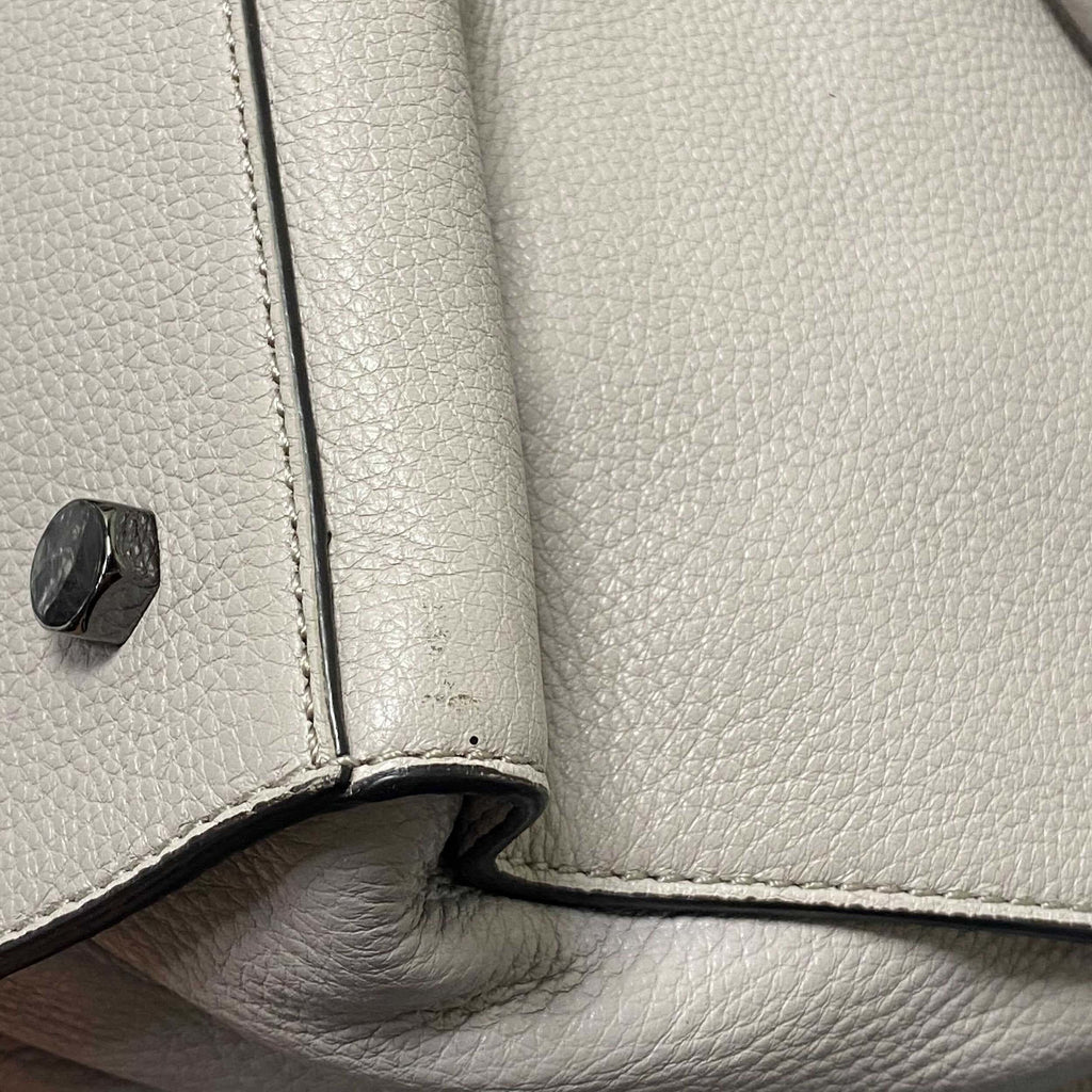 Rebecca Minkoff  Medium Gray Leather Ladies Satchel Purse