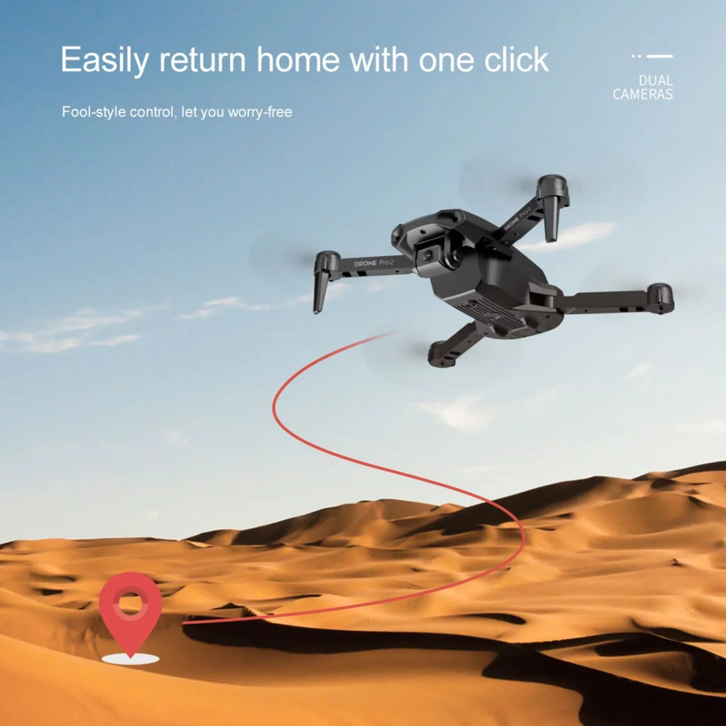 Dqacd 2021 New    Drone 4K  Dual Camera  WiFi  Foldable Drone