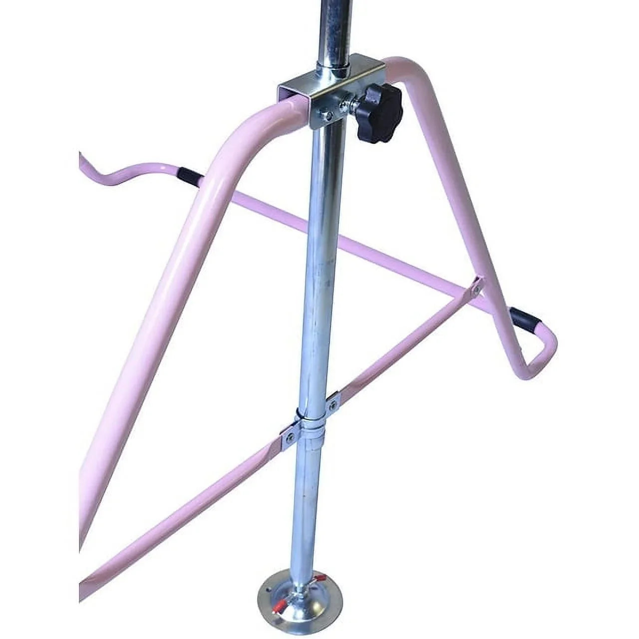 Junior Pro Gymnastics Bar: Pink Monkey Bar Climbing Tower for Kids' Horizontal Kip Bar Training