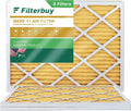 Filterbuy 14x18x1  11 Pleated   Furnace Air Filters (3-Pack)