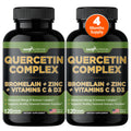 Quercetin Complex with Bromelain, quercetin supplements 500mg, with Vitamin  and Zinc, Bioflavonoids for Healthy Immune Support, vitamin , zinc quercetin, Third Party Tested.