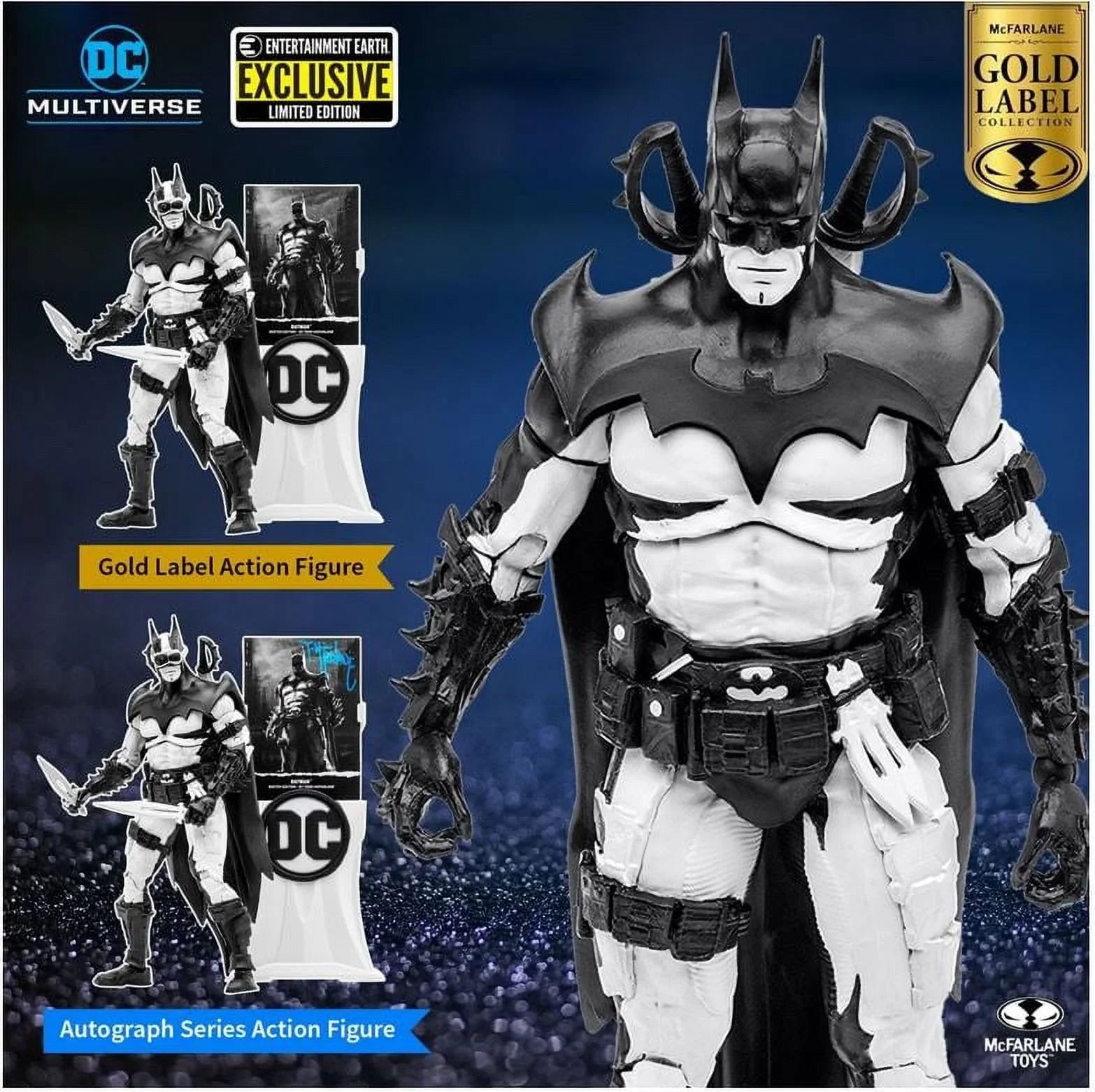 Multiverse Batman Sketch Edition Gold Label 7" Action Figure  Exclusive