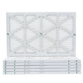 12 Pack of 16x30x1  13 Pleated Air Filters by Glasfloss. Actual Size: 15-5/8 x 29-5/8 x 7/8