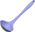 Chef Craft Premium Silicone Cooking Ladle, 11.25 inch, Pastel Blue