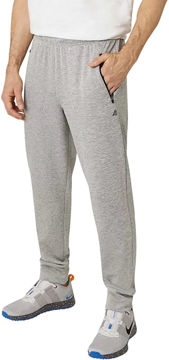 Eddie Bauer Mens Midweight Performance Jogger (Gray,Small)