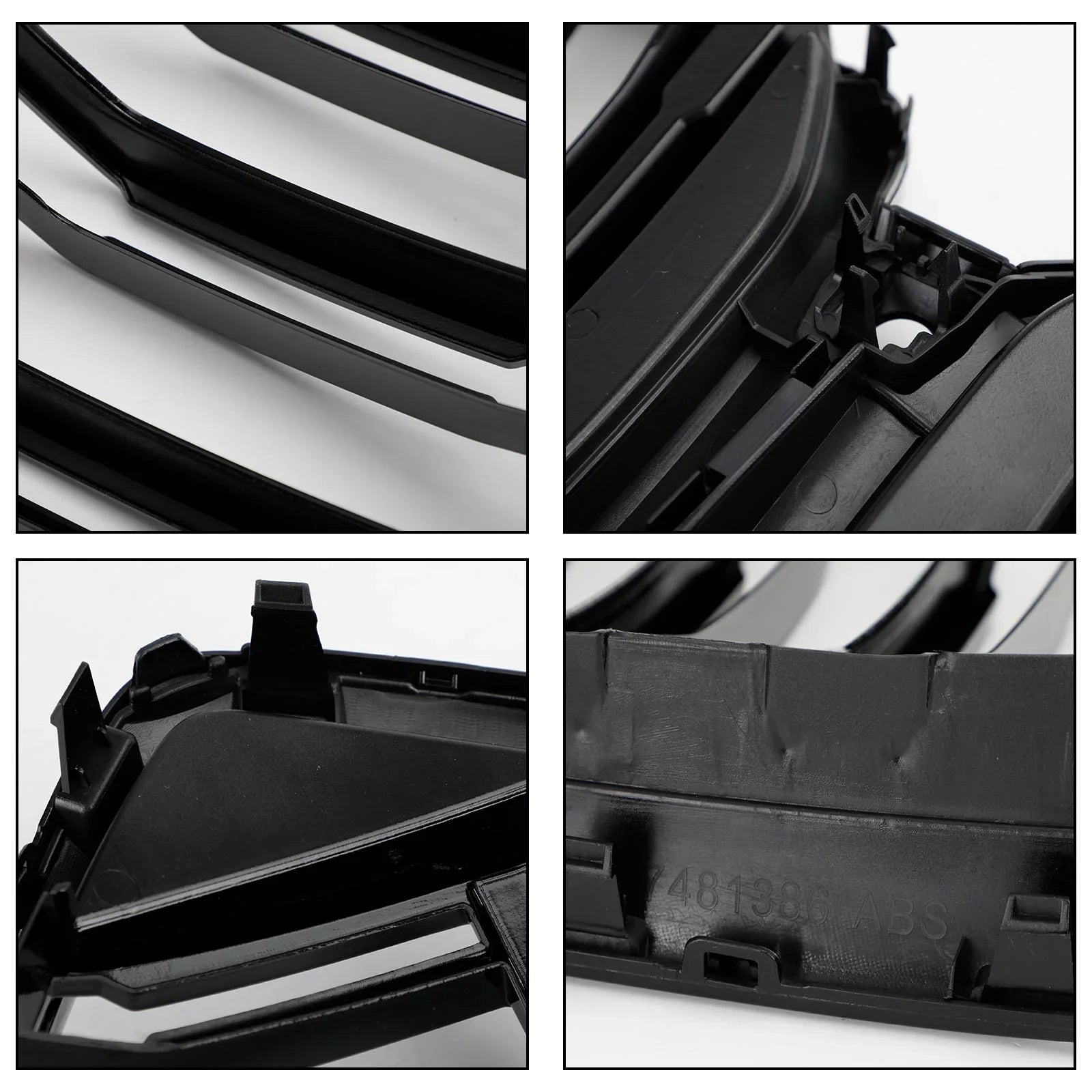 Front Bumper Grille Grill Fit for    M50i 2020-2022 /Camera Hole Black