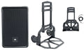 8" 1000w Powered  Portable  Speaker w/ Bluetooth + Hand Truck