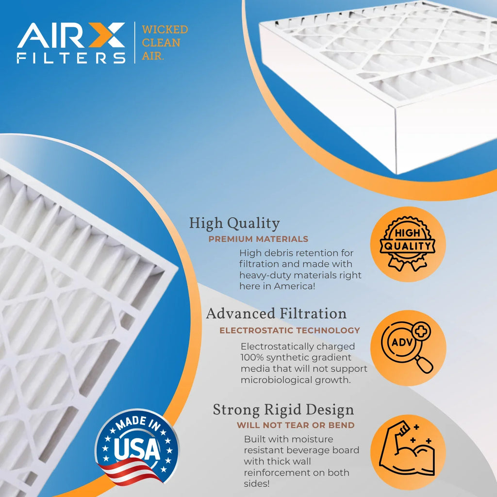 16x20x4 Air Filter  11 Comparable to  1000,  1200 &  7 Compatible with TopTech --1620 Premium  Made 16x20x4 Furnace Filter 2 Pack by     .