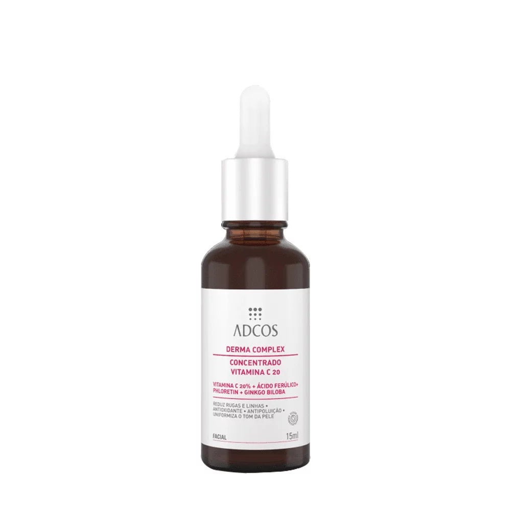 Adcos Derma Complex Vitamin  20 Anti-Aging Complex Reduces Wrinkles and Lines 15ml/0.50 fl.oz