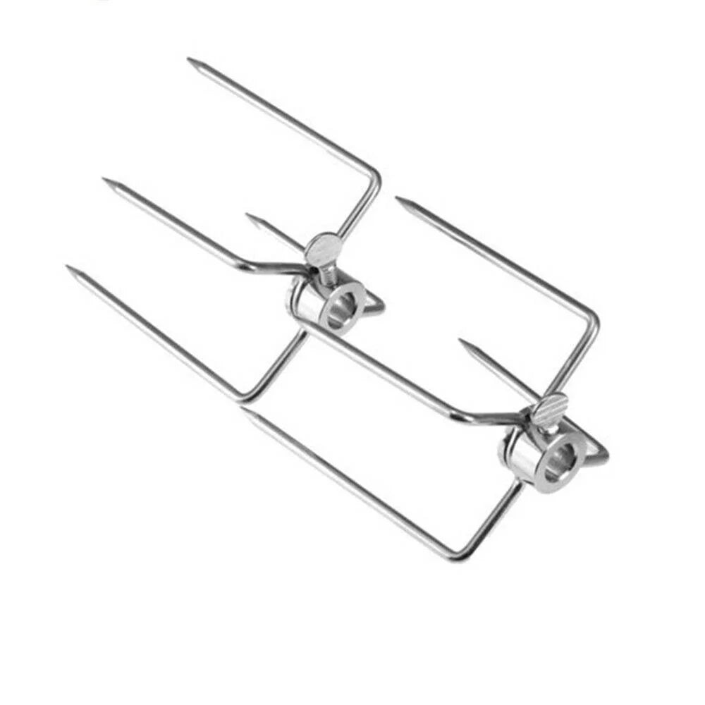 Electric Rotisserie  Grill Roaster Spit Rod Outdoor Barbecue Motor Kit Stainless Steel