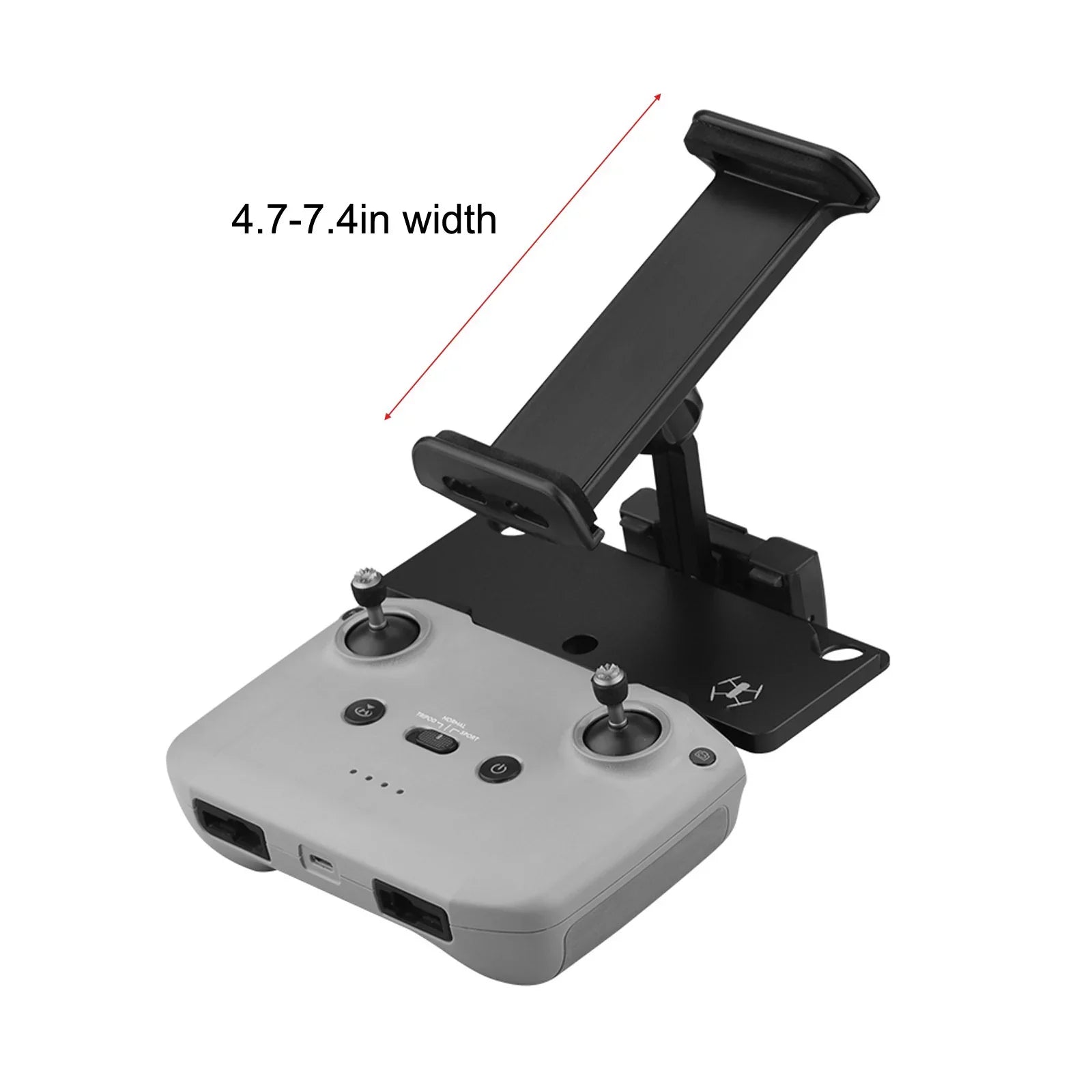 ZiSUGP Pad Holder 5 To 12inch Holder Remote Control Tablet Mount Holder Compatible With  Drone Controller Accessory Go Pro 360 Case