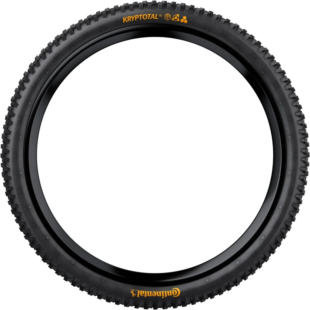Kryptotal Rear Mountain Bike Tire - Tubeless, Folding, Black, Soft, Downhill Casing, , 27.5"  2.4 Or 29"  2.4