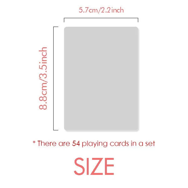 Like Sports Fitness Balanced Cross-country Poker Playing Card Funny Hand Game