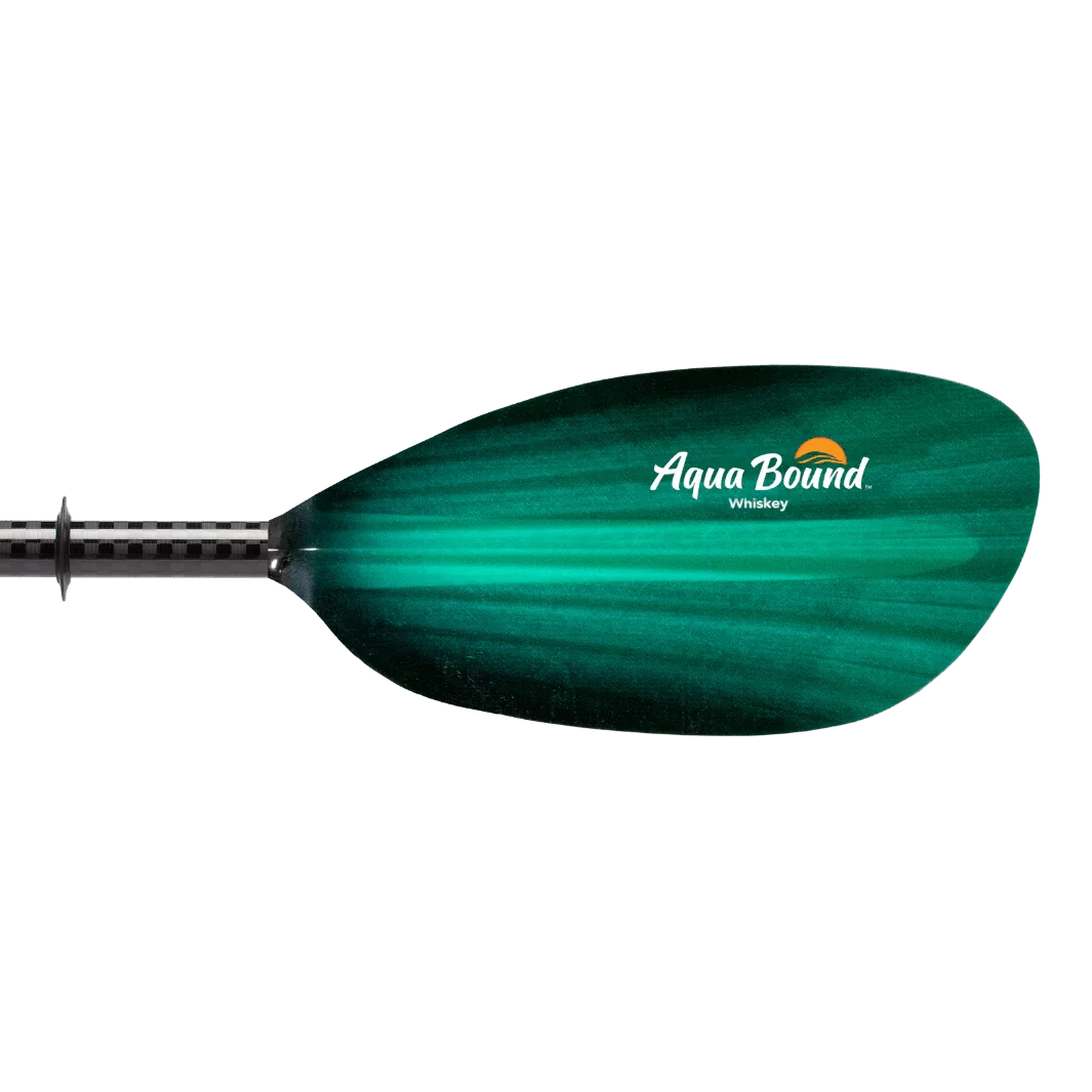 Aqua Bound Whiskey Fiberglass 2-Piece Straight Shaft Kayak Paddle
