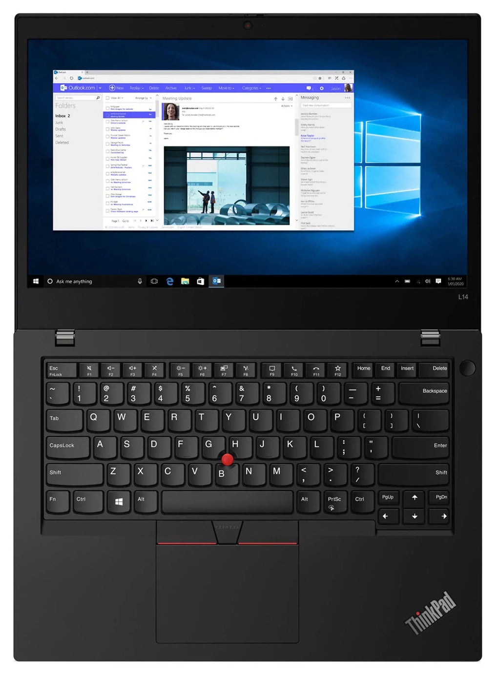 Restored Lenovo ThinkPad  Gen 1 Home & Business Laptop ( Ryzen 5  4650U 6-Core, 14.0" 60Hz Full  (1920x1080),  Radeon, 32GB , 256GB PCIe , Wifi,  3.2, , Webcam, Win 11 Pro) (Refurbished)