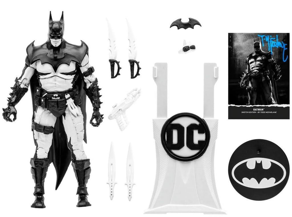 Multiverse Batman Sketch Edition Gold Label 7" Action Figure  Exclusive