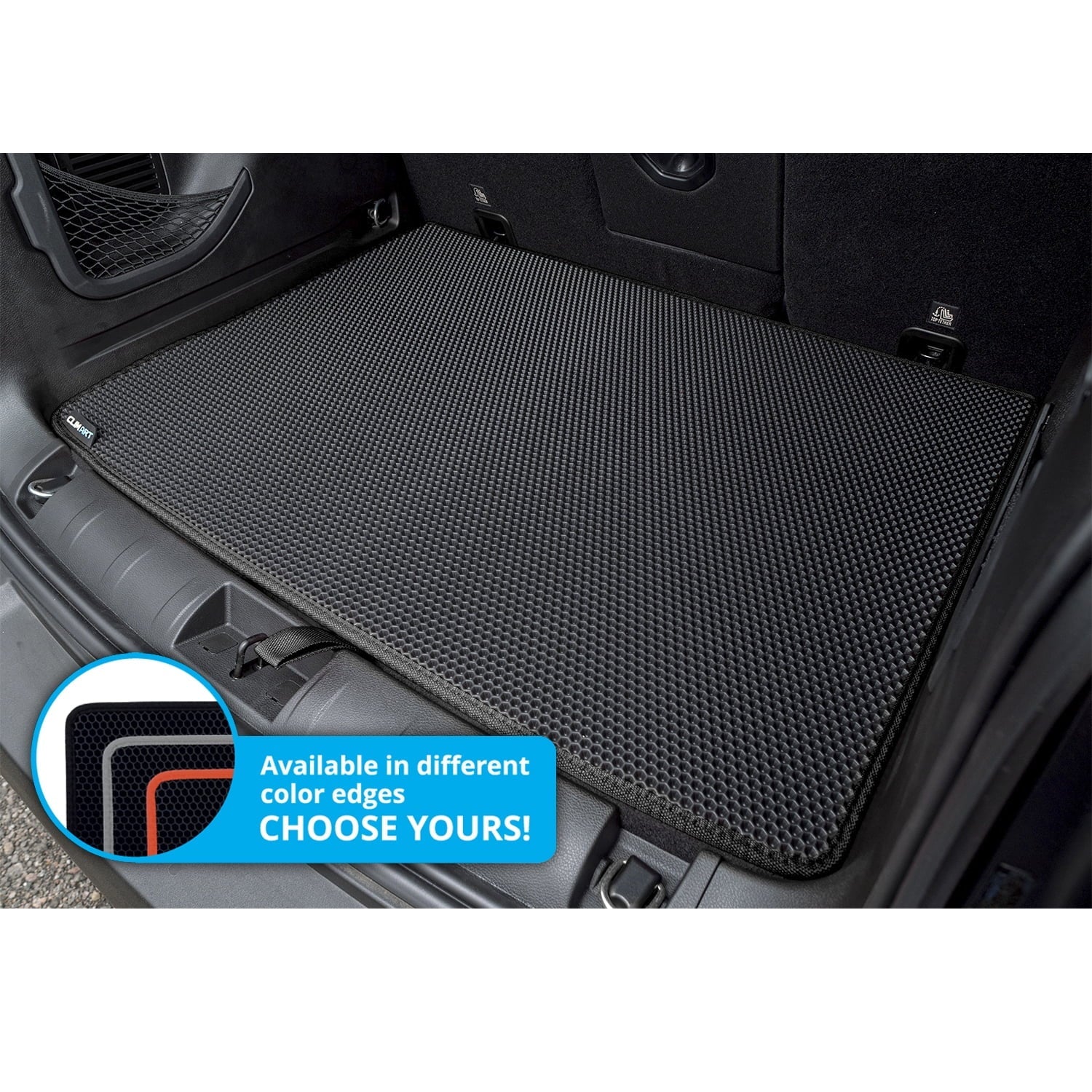 Cargo Liner for Jeep Renegade 2015-2023 Custom Fit Trunk Mat, with Honeycomb Dirtproof & Waterproof Technology - All-Climate, Heavy Duty, Anti-Slip Cargo Liner, Luggage -