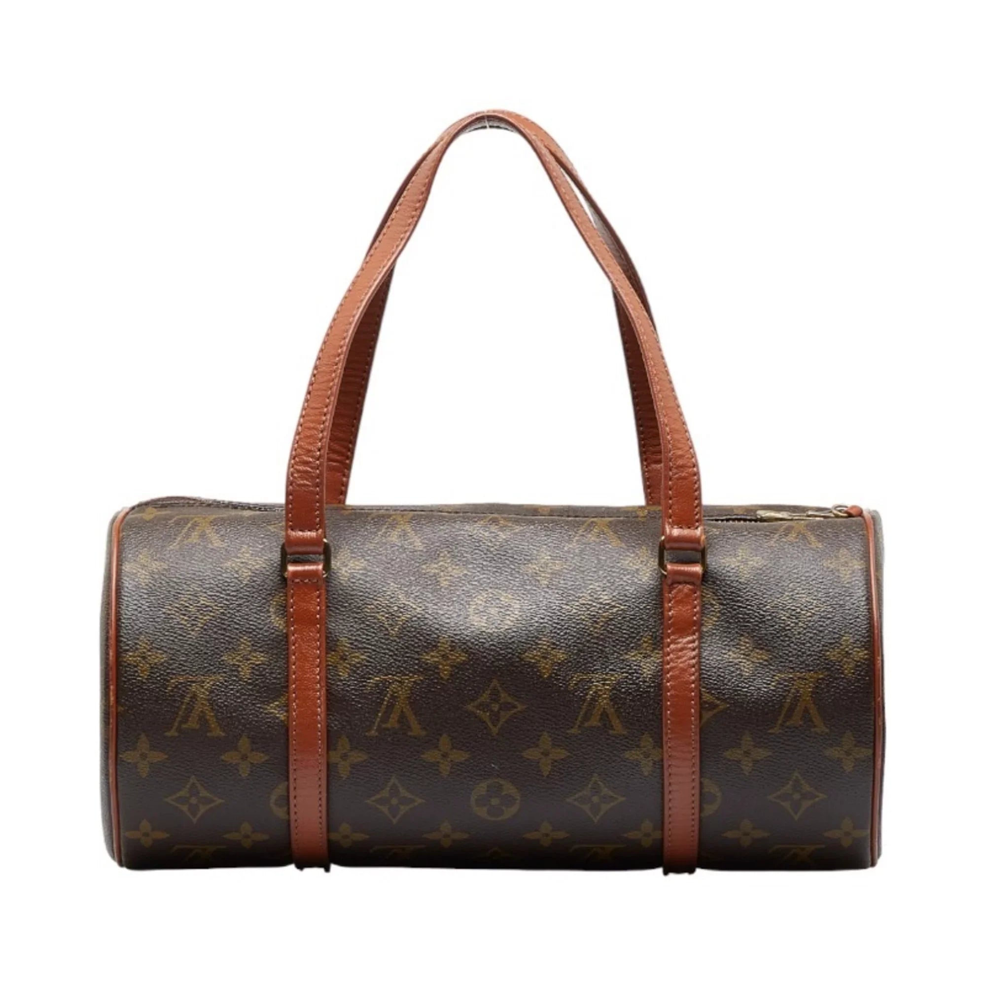 Pre-Owned Louis Vuitton Monogram Papillon 30 (Old) Handbag  Brown  Leather Ladies   (Good)