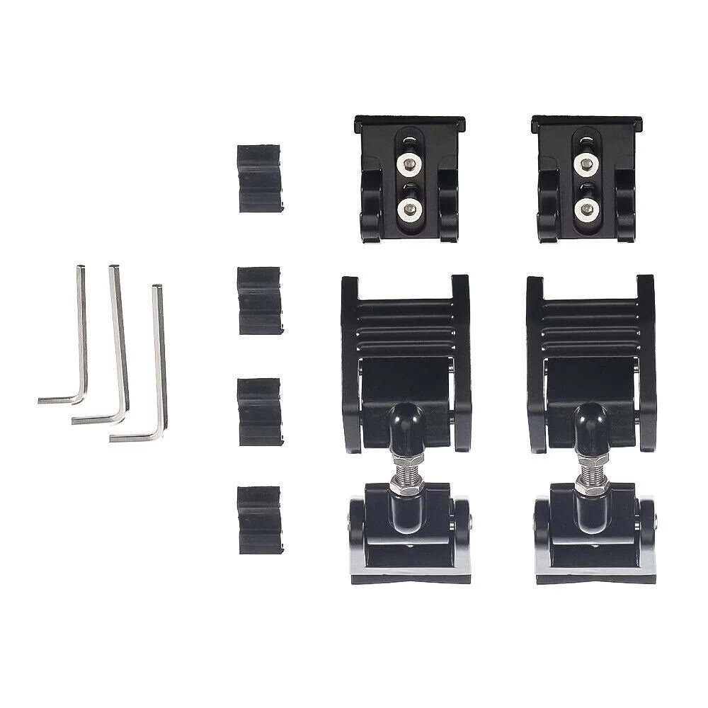 Durable Black Front Hood Latch Lock Catch for Jeep Wrangler  07-18 - Enhanced Vehicle Security