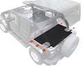 Cargo Cover   for Wrangler  4DR Sport/ Sahara/ Rubicon/ Freedom Unlimited 2007-2018 models ()