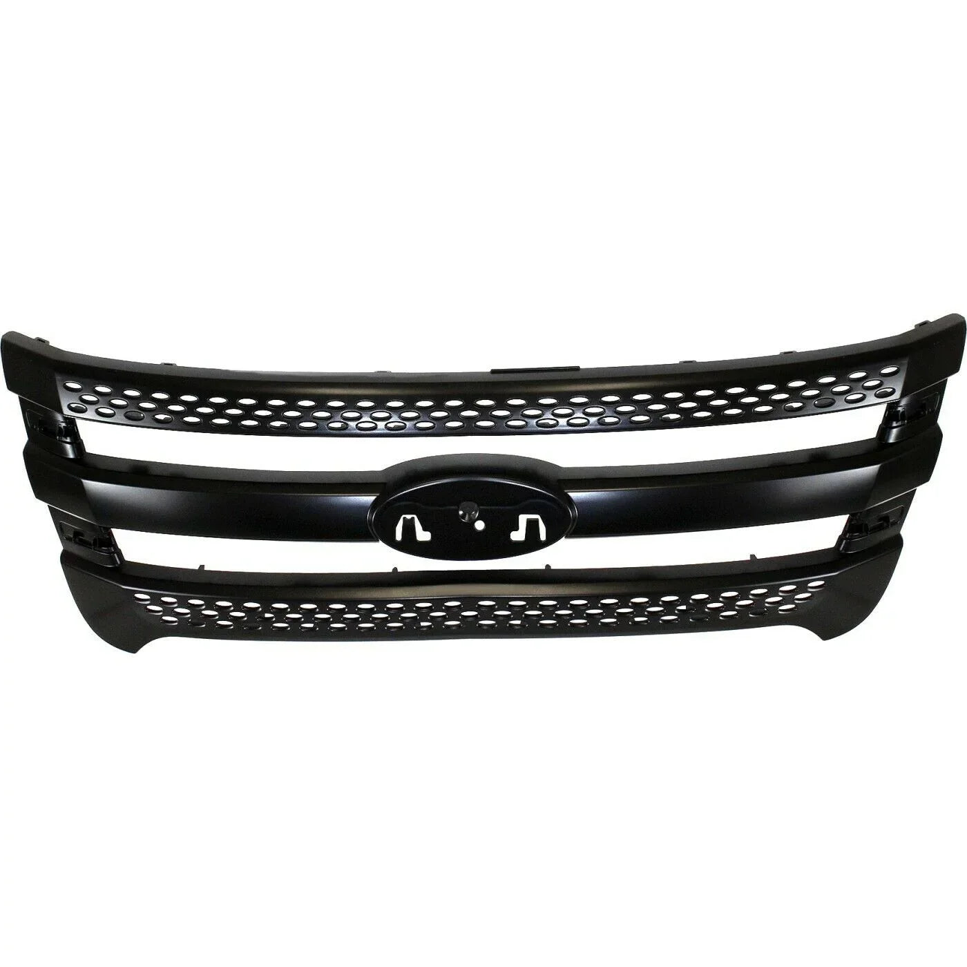 Grille For Ford 2011-2015 Explorer 2013-2015 Police Interceptor Utility Black