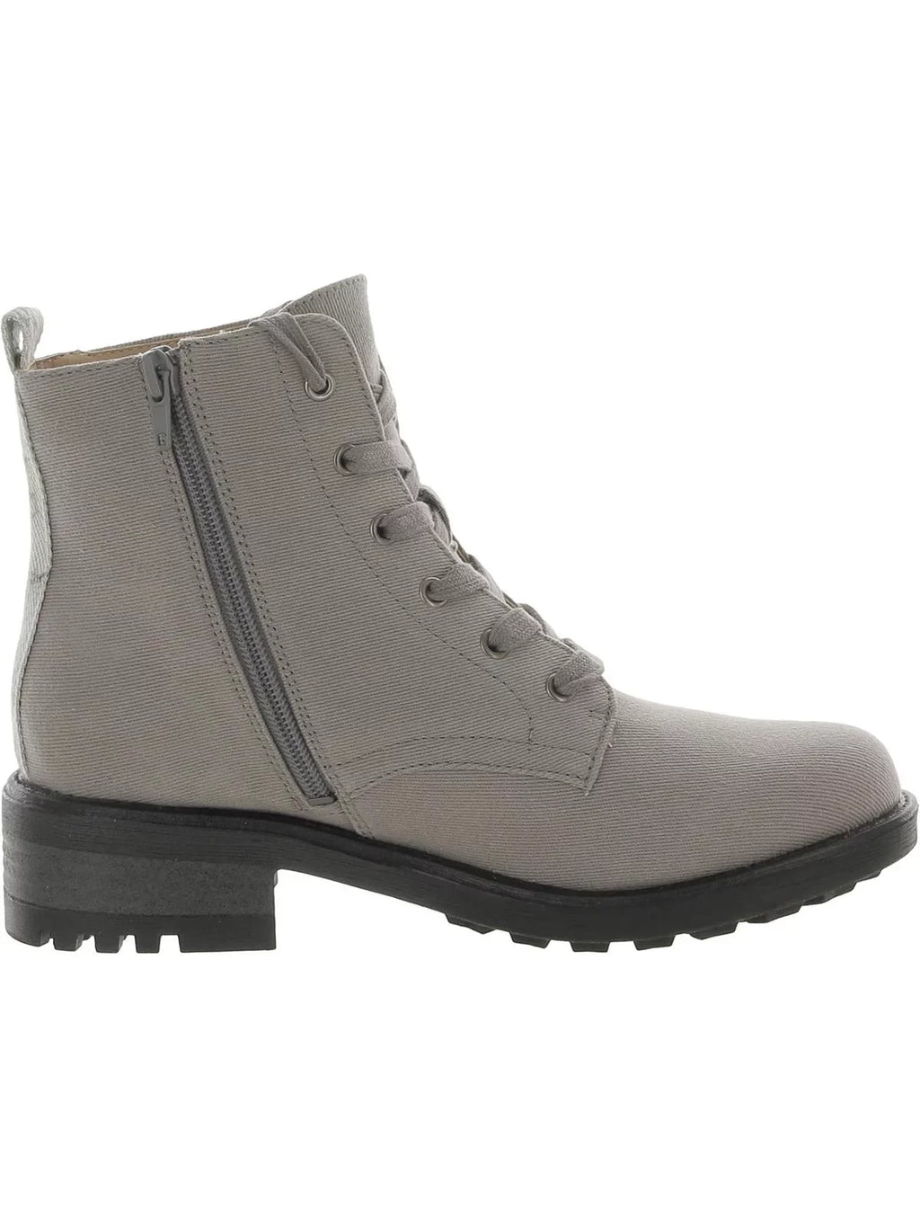 LifeStride Womens Kunis Canvas Padded Insole Hiking Boots