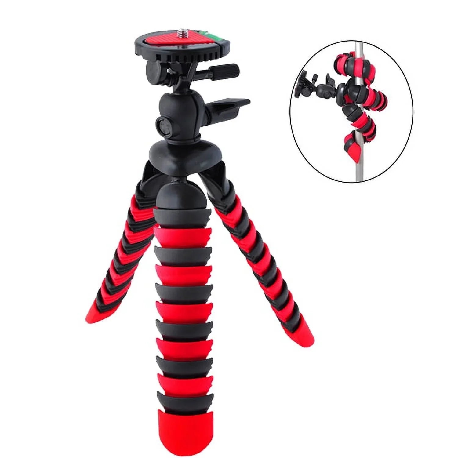 Olympus   Tough -7 Digital Camera (Red) + Tripod + 1 Yr Warranty - 64GB Kit