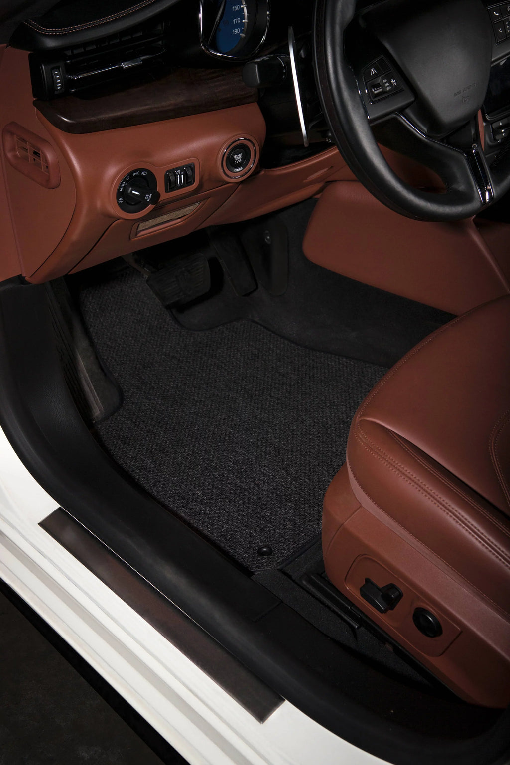 Ford Escape Charcoal All-Weather Textile™ Car Mats, Custom Fit for 2013, 2014, 2015, 2016, 2017, 2018, 2019 - Medium Cargo Mat