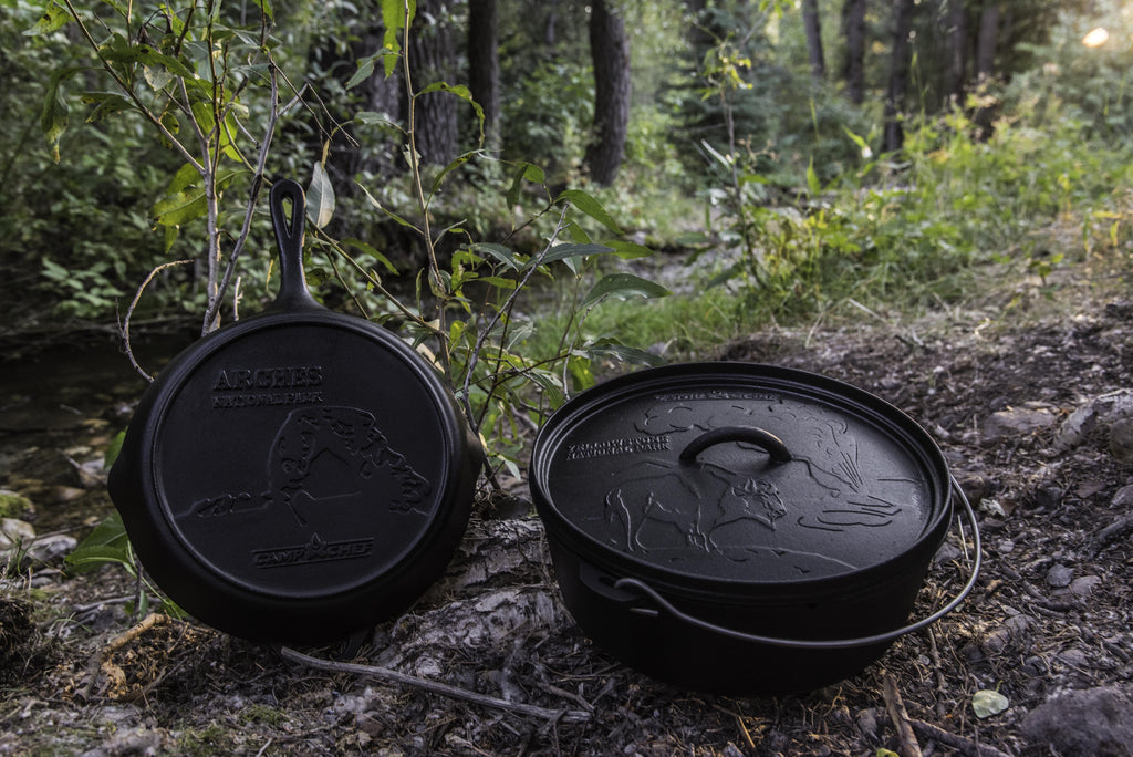 Camp Chef 12" Dutch Oven and Skillet Set, , Cast Iron Nonstick