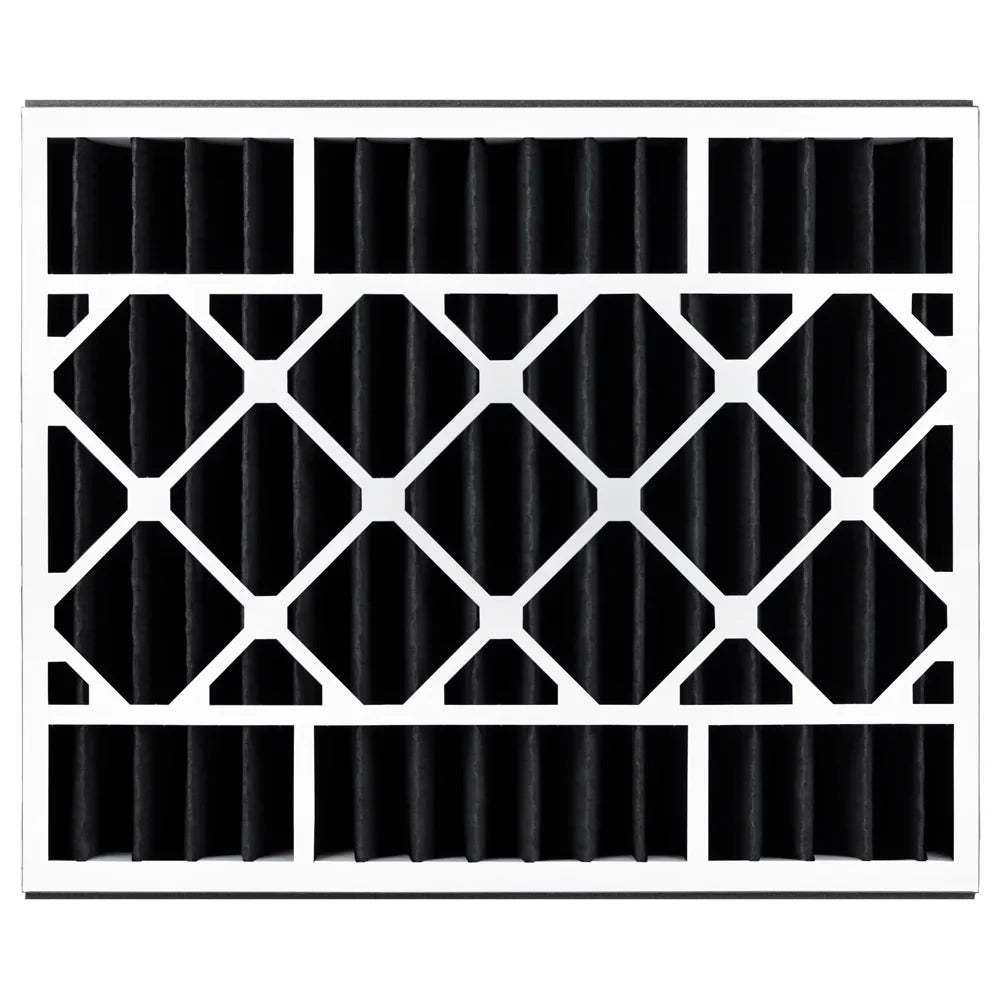 AIRx Filters Odor 20x25x5 Air Filter  8 Replacement for Air Bear Trion 229990-102 248713-102 255649-102 259112-102 to Fit Media Air Cleaner Cabinet Supreme 2000 455602-019 435790-027, 2-Pack