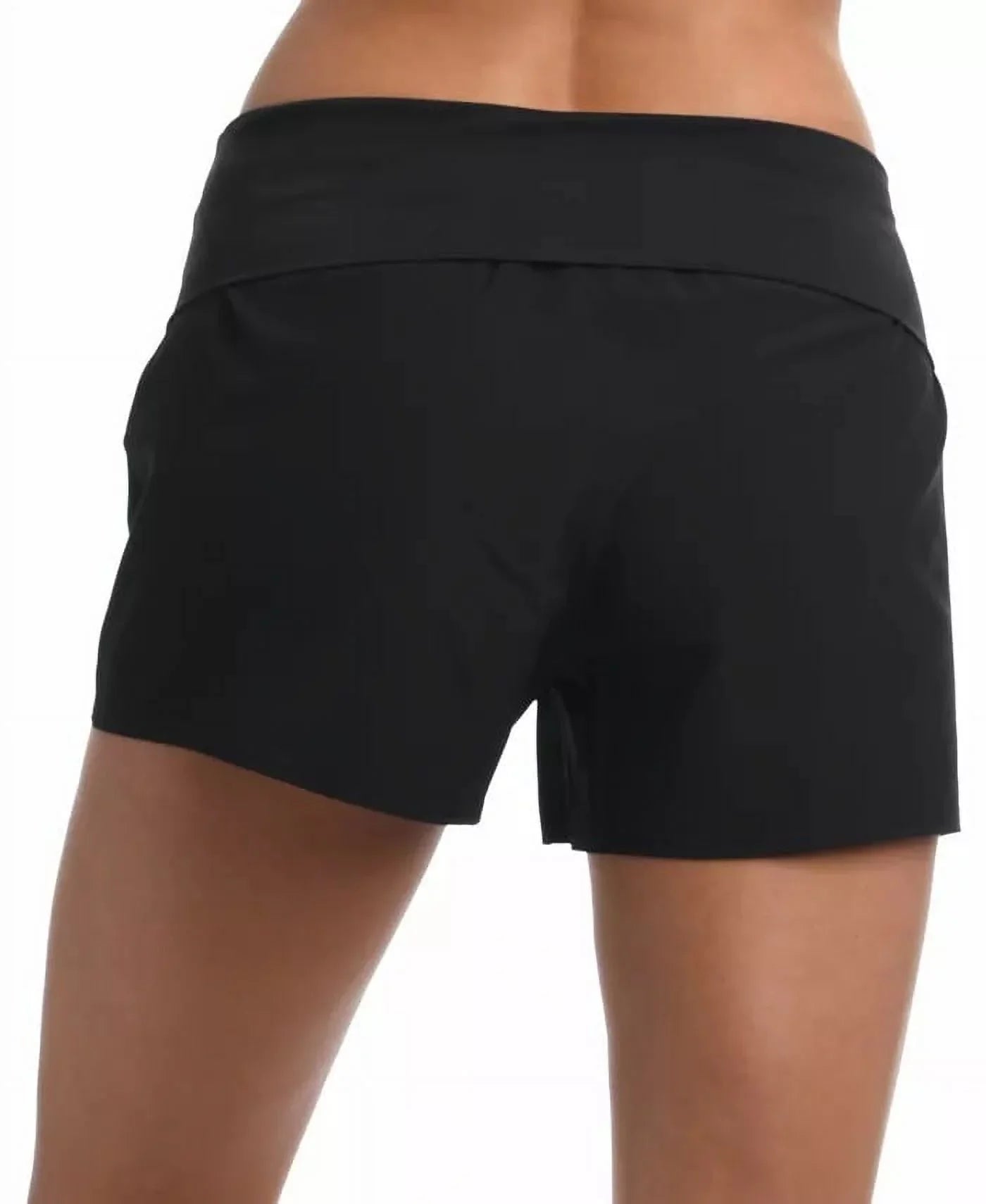 La Blanca Women's All Aboard 3" Board Short, Black//All Aboard,
