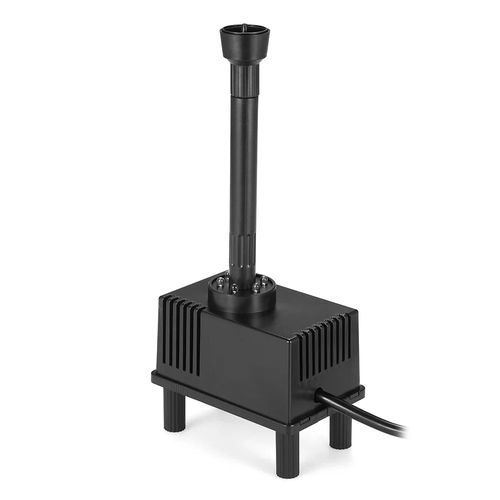 Lixada  Light Submersible Water Pump 10W for Fish Aquarium Bird Bath Garden Pond Fountain 600L/
