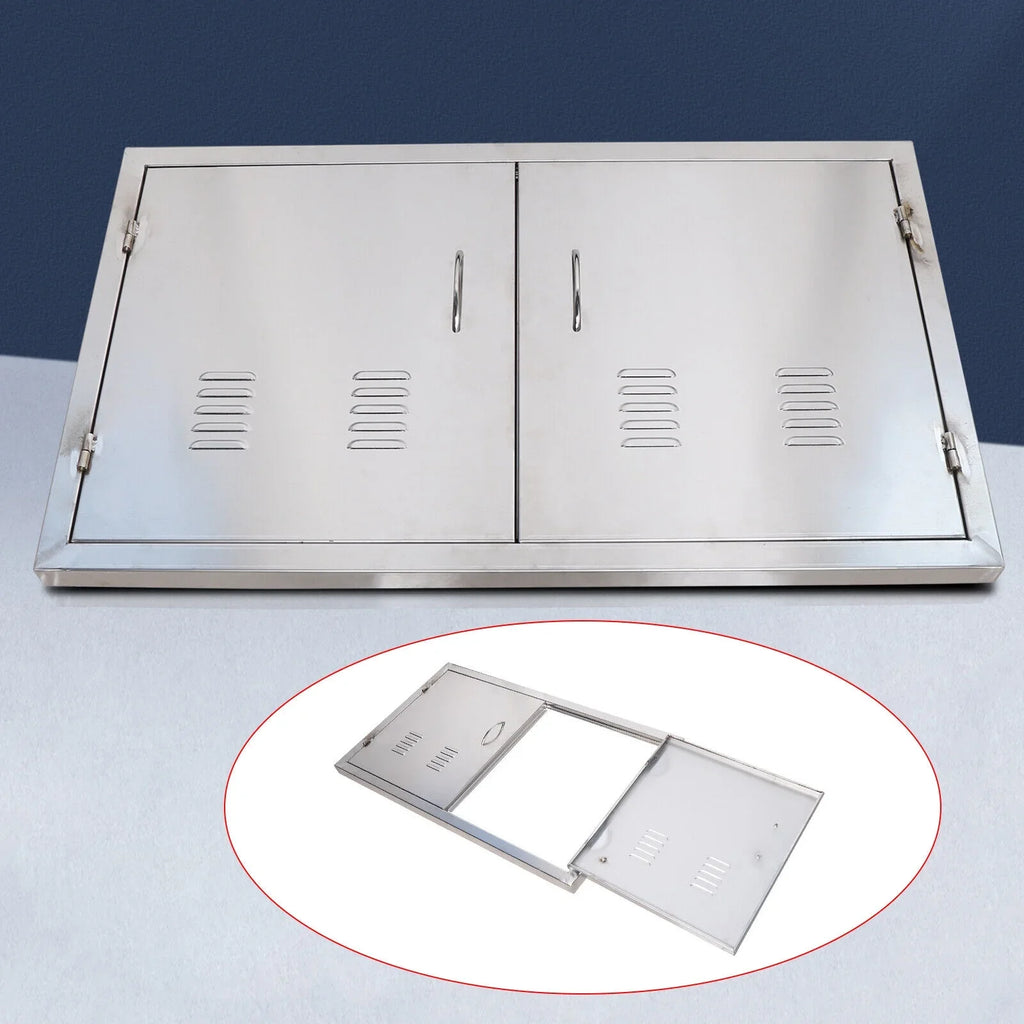 Island Access Doors Stainless Steel Cabinet Kitchen Doors Outdoor 36" x 21"