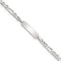 Auriga 925 Sterling Silver Id Anchor Link Bracelet 6inch for Women