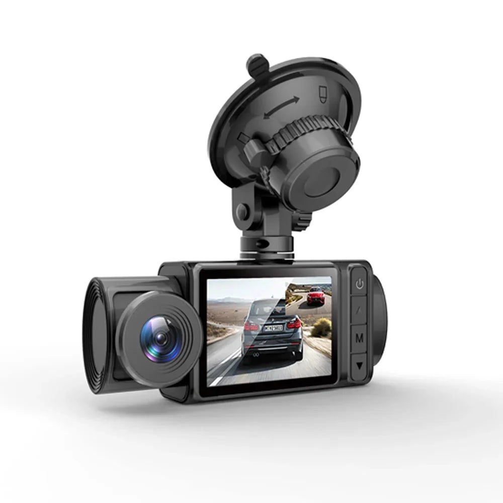Apexeon Dash Camera, Clear Car Rearview Mirror, Car Video Recording Camcorder, Multi-Language Car Camera Recorder