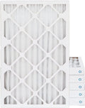 10X10x1  11,  1000 Pleated Furne 1'' Air Filters By Pamlico. 6 Pk. Size: 9-1/2  9-1/2  3/4