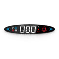 Nebublu Tesla Model 3 Model  Head Up Display， Digital Speedometer Display, Vehicle Speed, Gear, Turn Signal, Battery, Door Reminder, Seat Belt Reminder