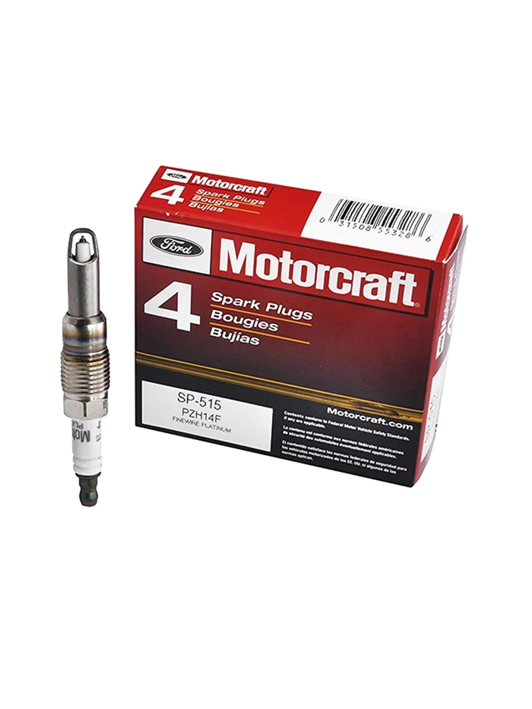 Set of 8  Ignition Coils & 8 Motorcraft Brand Spark Plugs Compatible with 2004-2008 Ford  Expedition  Super Duty  Super Duty 5.4L  Replacement for